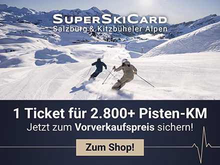 Werbung für Super Ski Card